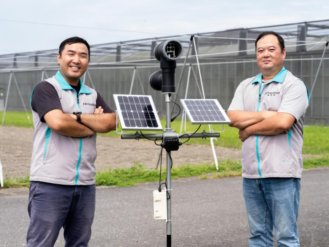 驅鳥不傷鳥降低農業損失 花蓮農改場綠光雷射驅鳥器摘國家發明創作獎金牌 