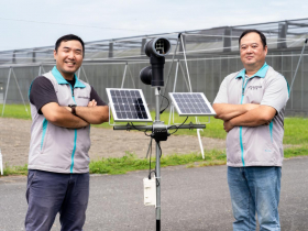 驅鳥不傷鳥降低農業損失 花蓮農改場綠光雷射驅鳥器摘國家發明創作獎金牌 