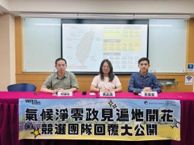 11/28選戰倒數！你的縣市長候選人重視氣候變遷嗎？環團公布首波名單：沈伯洋、柯志恩、蘇巧慧遞交政見承諾
