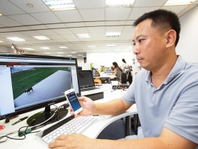 成功案例》全球募資平台  最多人贊助的台灣團隊  在台北可監控 花蓮的家  一顆小按鈕83國搶著買