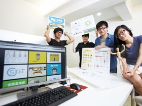 網路創業》窩居十坪小套房 年營收上看千萬 六位２７歲台大生 靠資訊圖表吸引台積電