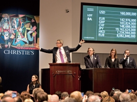 一幅60年前的畫 拍出55億元史上最高價 畢卡索到趙無極 富豪最佳藍籌股