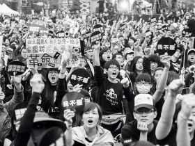 台港熱血撼動中南海 學生們