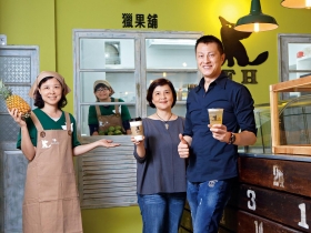 黃銘誠以「龜兔賽跑」精神 賣麵包也賣茶水 獵果舖打原味牌 直闖手搖茶市場