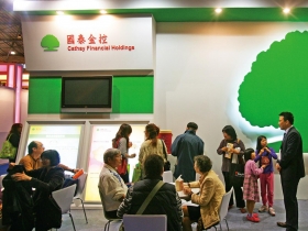 國泰金大成長 兆豐金合併題材加溫 第一季獲利耀眼 金控股含苞待放