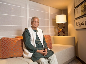 諾貝爾和平獎大師尤努斯 給台灣青年的突圍建議 年輕人不用急著就業 要勇於創業