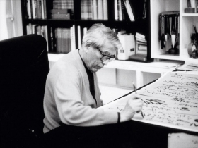 畫壇最後的「留法三劍客」 九旬撒手 朱德群 通透東西方 抽象藝術大師