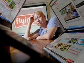 無名小站創辦人林弘全 化身台灣群眾募資推手 小額集資平台 讓「進擊太白粉」成真