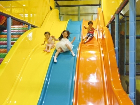 快樂的溜小孩時光