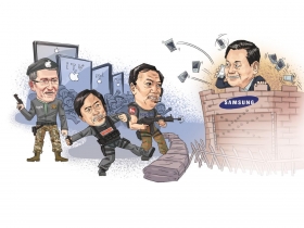 庫克統帥鴻海、夏普聯軍狙擊三星