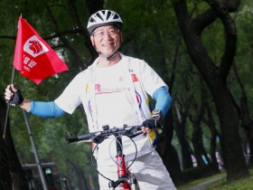 單車旅遊行程讓劉力源為自己加薪