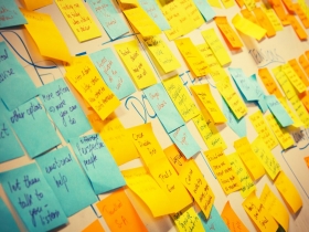 便條累積而成的業務利器