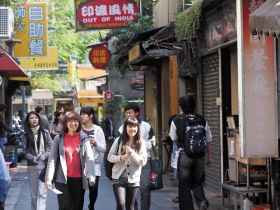 師大商圈  不分晝夜的玩樂圈