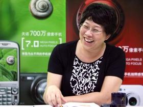 山寨天后有個挑戰諾基亞的夢