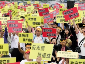 南山業務員上街頭　全台電視新聞冷處理