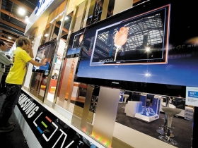 LED電視夯  面板布局選零組件