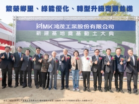 鴻茂工業新建基地奠基動土大典