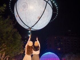 耶誕就「愛」來新北 粉紅泡泡來襲！歡樂耶誕城讓你不想「戀」也難