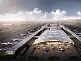 第三航廈雲頂天花板就要17億 桃機請英國團隊修圖
