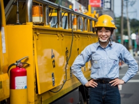 棄教職、改當搶修第一線！33歲台電女線路裝修員：永遠不要因為恐懼，框架住自己