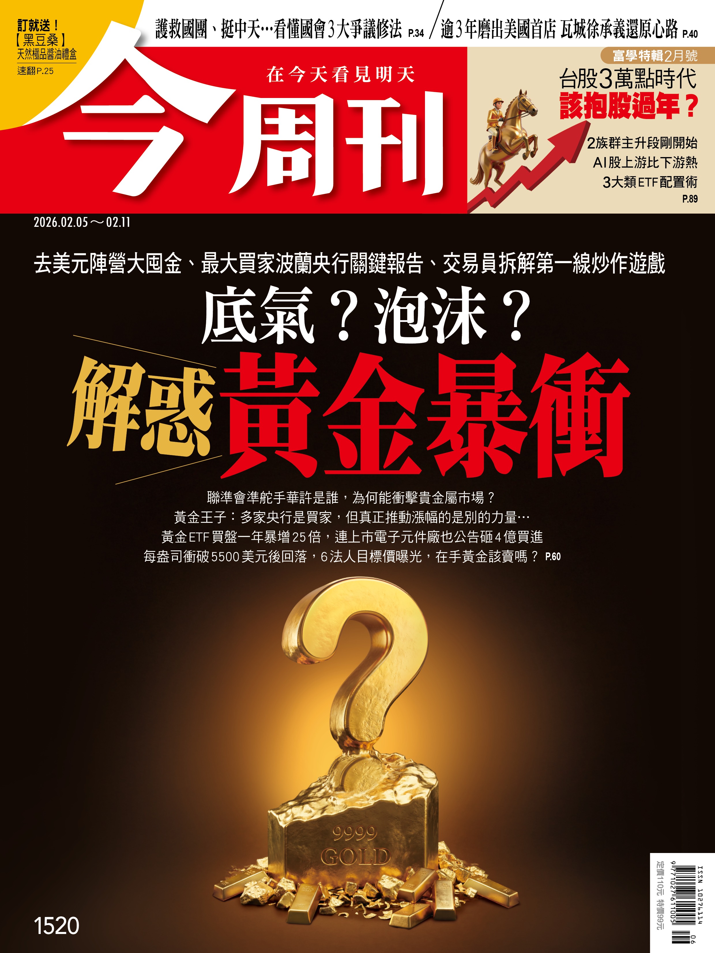 底氣？泡沫？解惑黃金暴衝