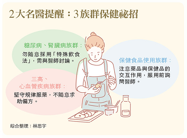 名醫提醒三族群必做的保健秘招