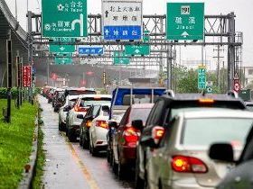 收假日國5主線回堵7.5公里 北上段車潮預估19時紓解