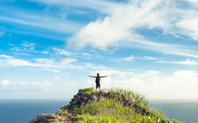 每件東西都有它自己的頻率和節奏，我們要做的是順應