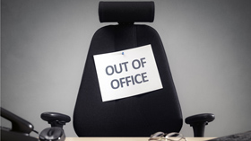 休假之前，先寫好Out of office message