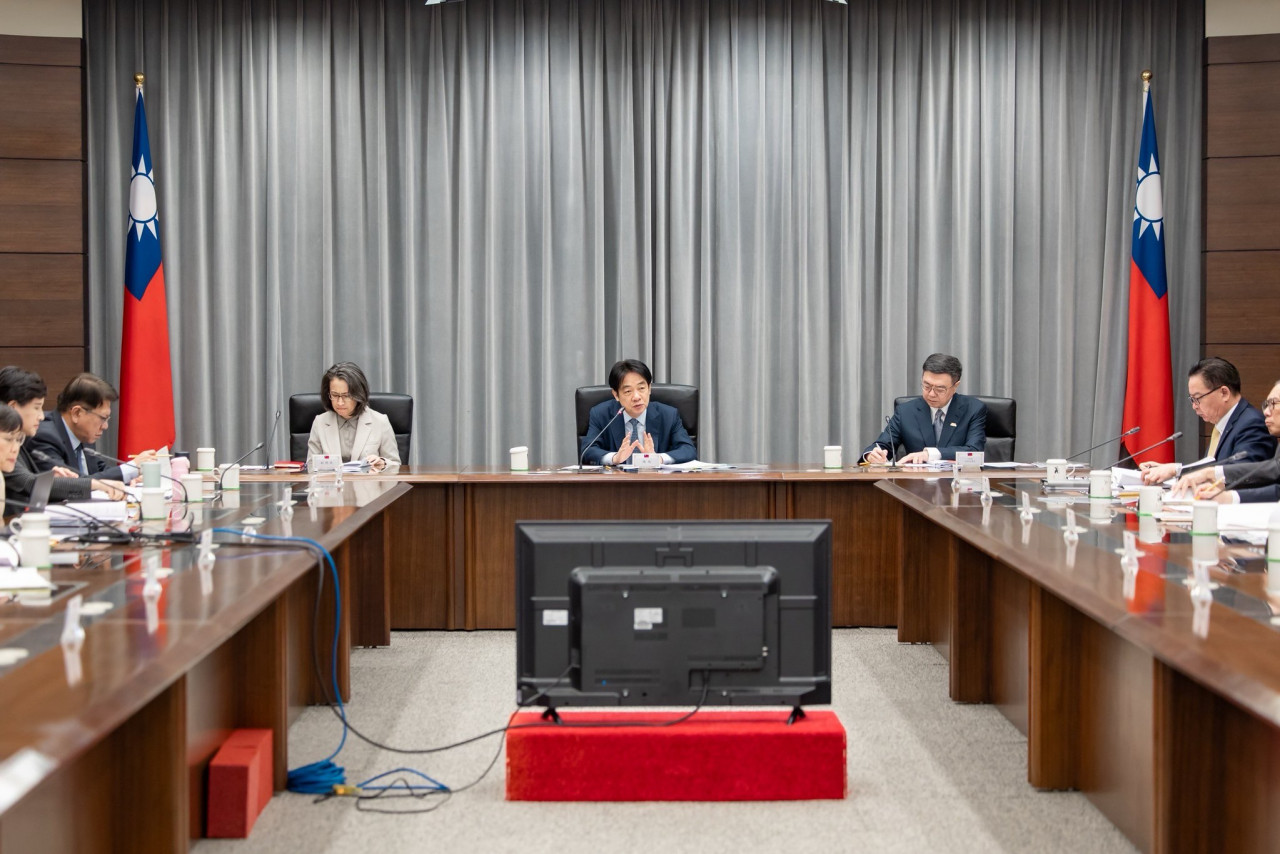 總統賴清德召開國安高層會議