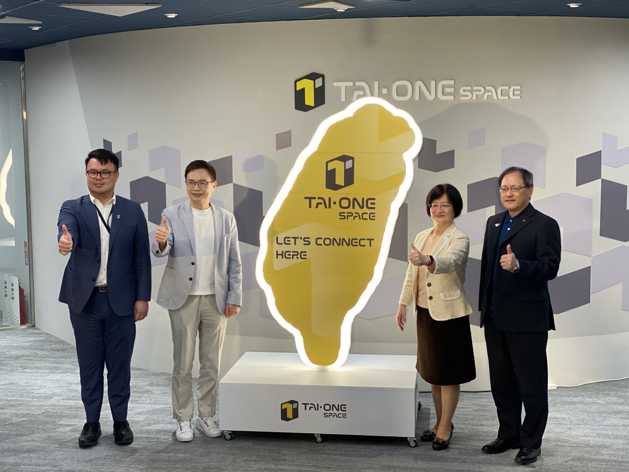 貿協「TAI-ONE SPACE智能共享辦公室」正式開幕