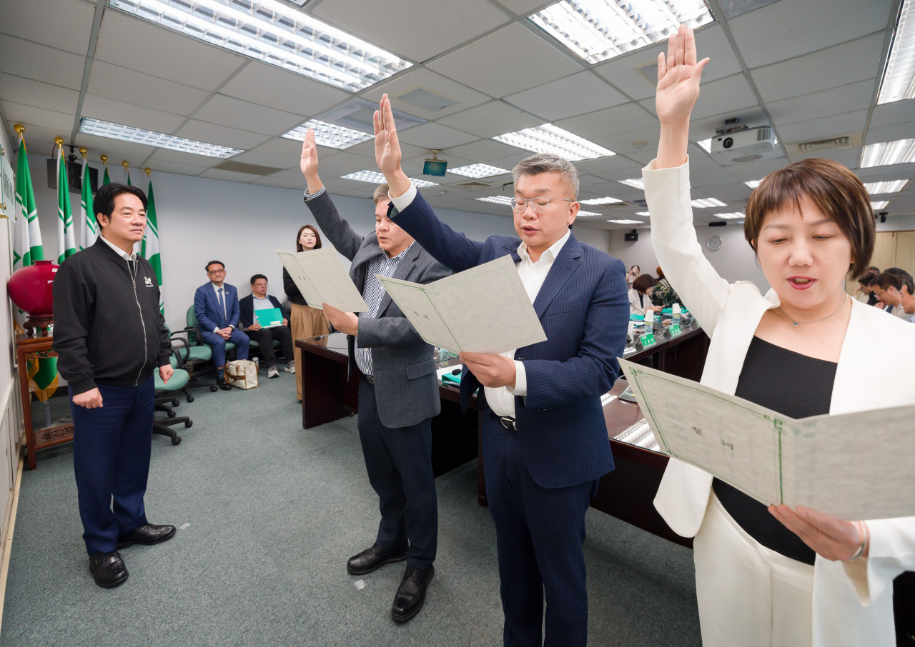 賴清德、蔡其昌、莊瑞雄、范雲