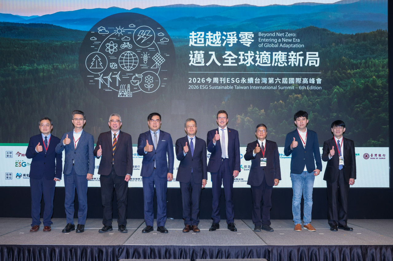 ESG永續台灣高峰會》未來40度極端高溫如何因應？彭啓明提願景：都市林加倍「從捷運走出來不被曬到」