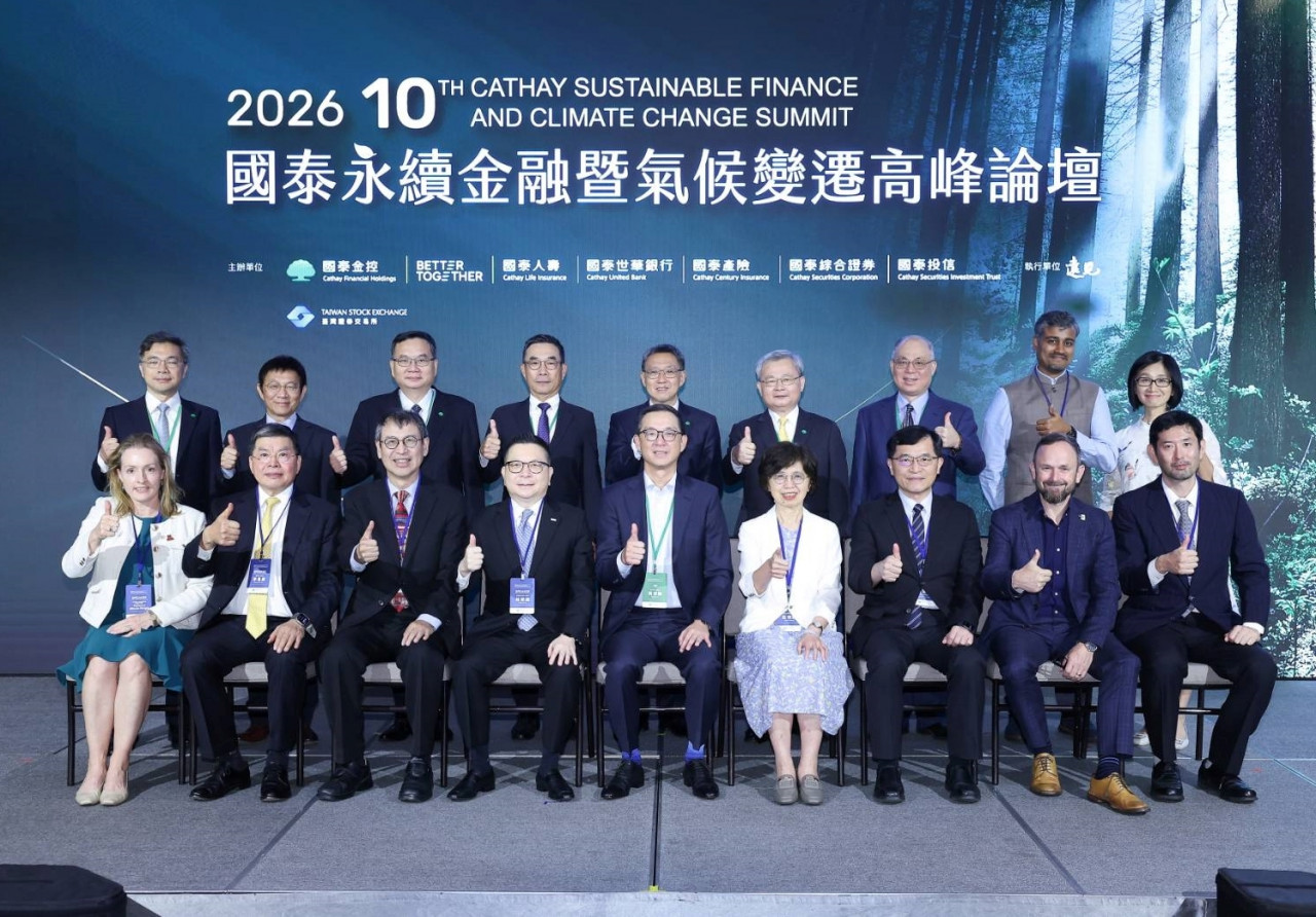 全球永續吹逆風，亞洲為何還在加碼氣候投資？國泰金總座李長庚點名儲能、循環經濟商機
