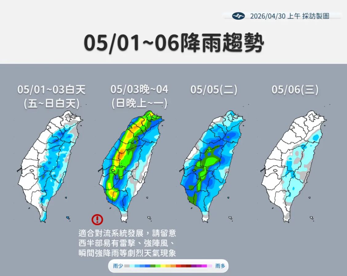 天氣天氣預報連假天氣