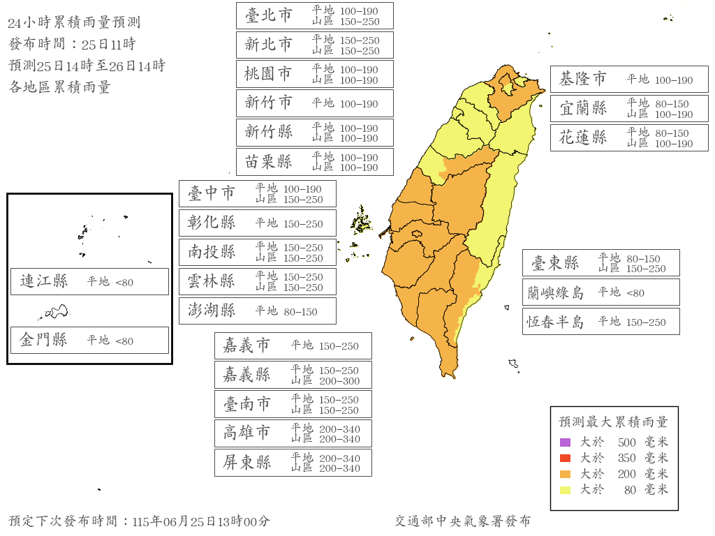 天氣停班停課標準