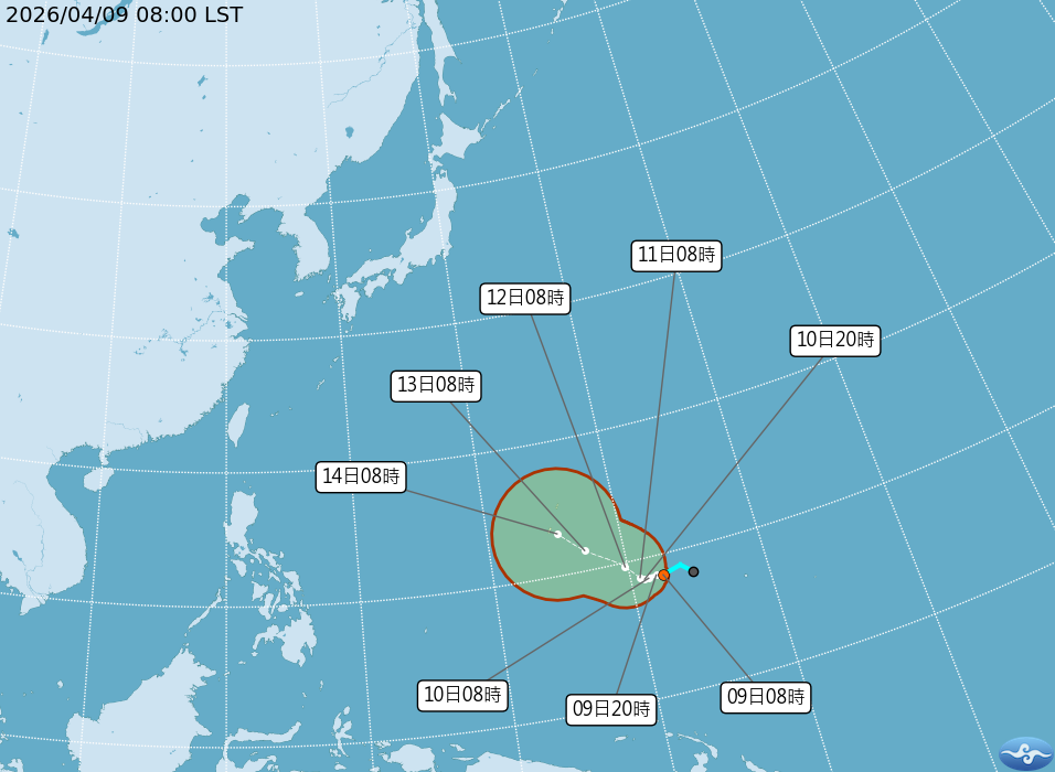 天氣颱風路徑颱風消息