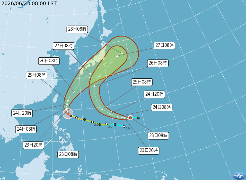 天氣颱風