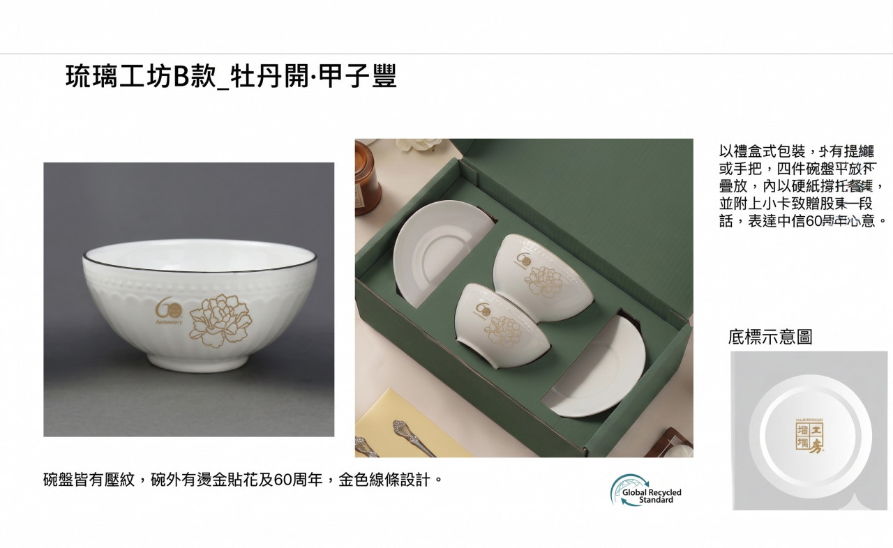 中信金股東會紀念品