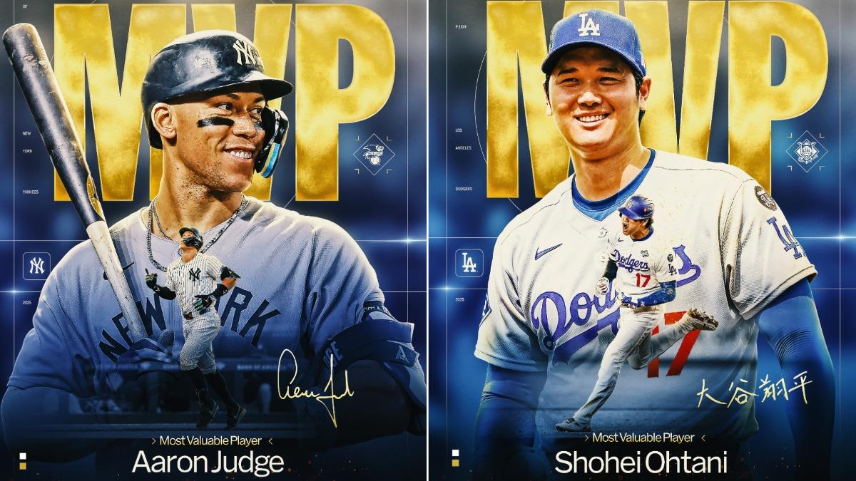 MLB美聯國聯MVP法官賈吉大谷翔平