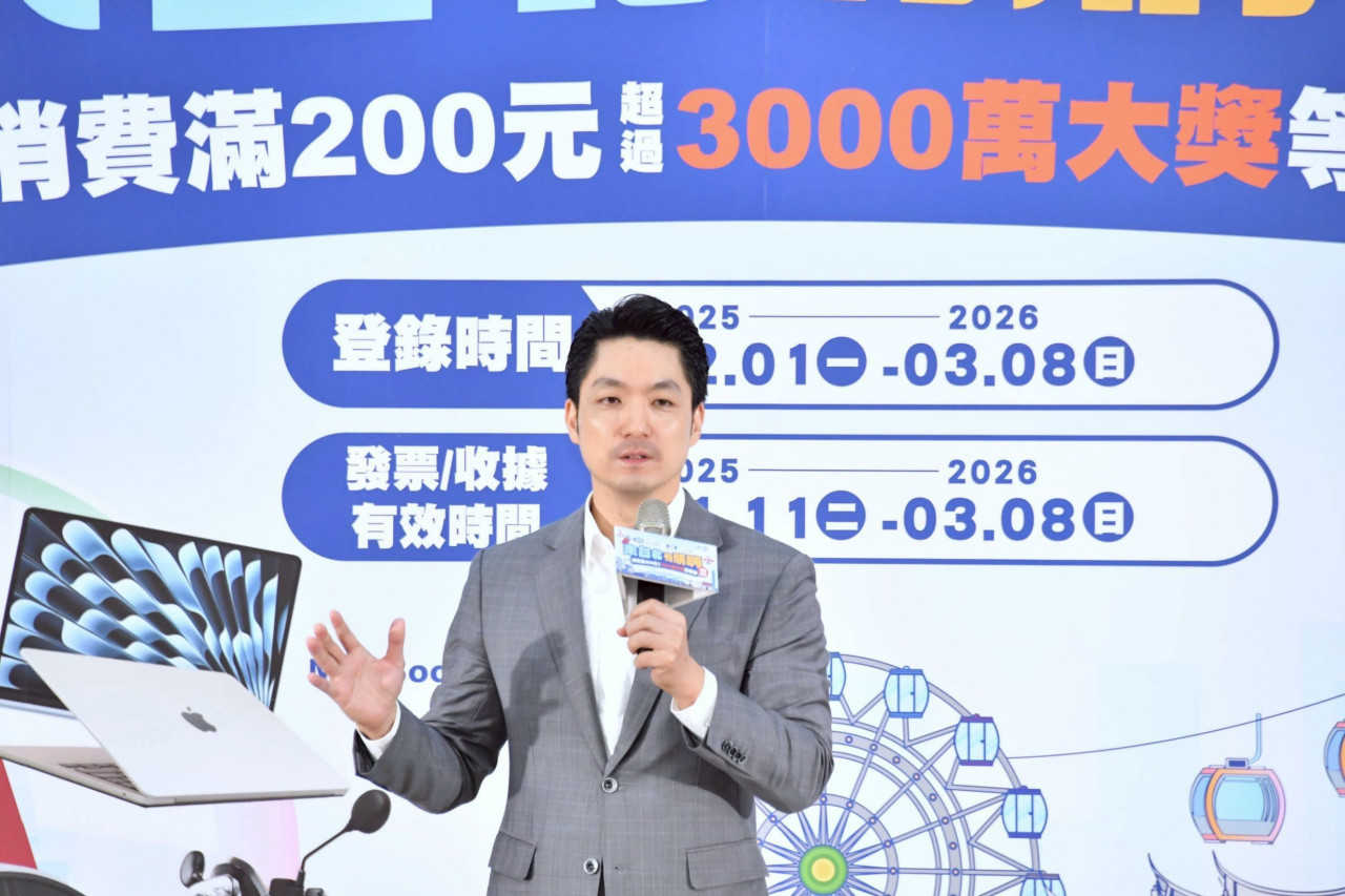 「來台北有購嗨 消費歡樂抽」抽獎