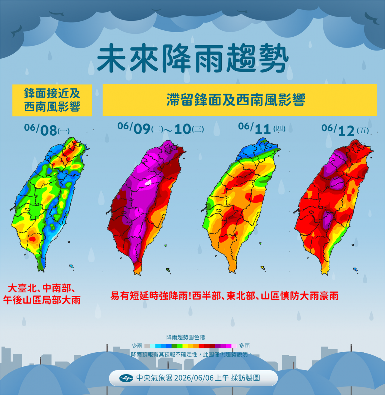 一周天氣天氣預報