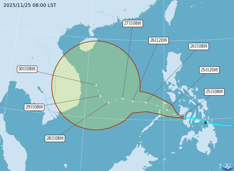 颱風消息颱風路徑颱風動向