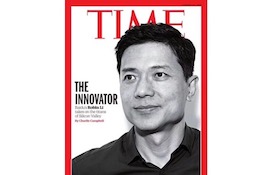 百度李彥宏登「時代」封面  成就來自當年教授的一句話