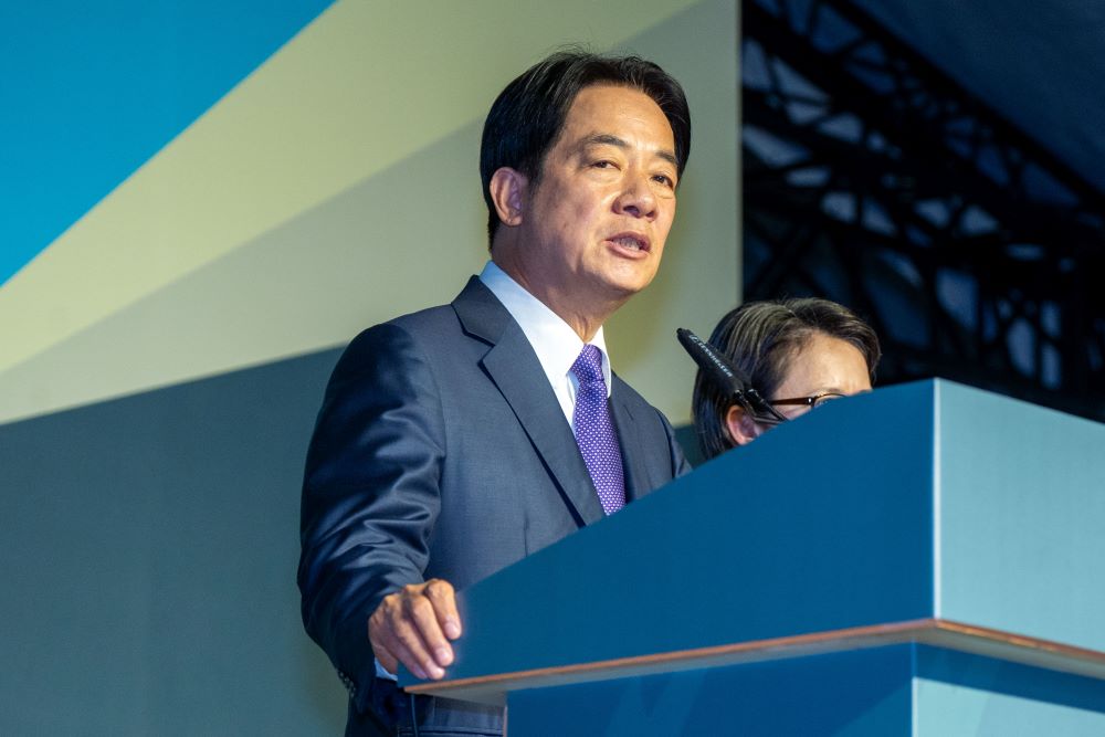 ▲台灣總統賴清德加強了對中國威脅的警告。