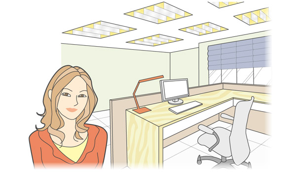 打造眼睛不疲勞的辦公環境