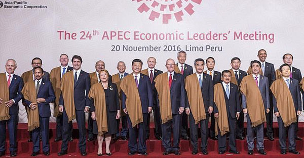 沒有川普的APEC，開起來怪怪的！