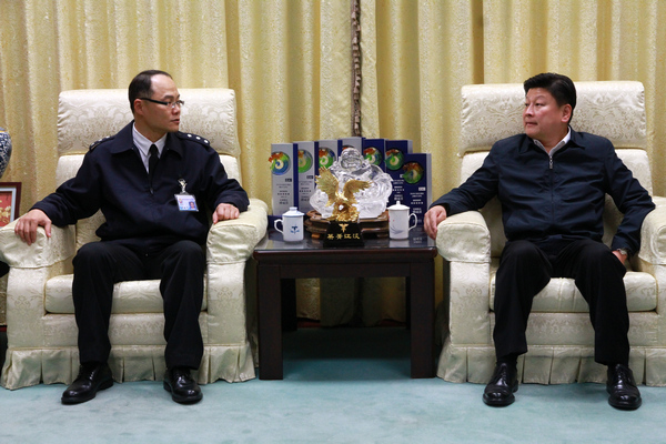 海軍敦睦艦隊3月13、14日停泊花蓮  指揮官劉嶽啟今(6)日拜會縣長傅崐萁