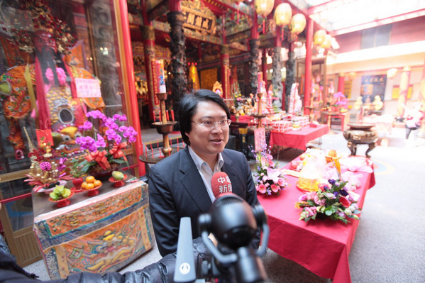 林右昌市長出席開漳聖王聖誕祝壽儀式，祈求各項重大建設順利推動