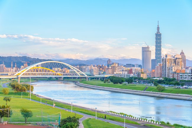 悠遊河濱公園  愜意享受美好時光